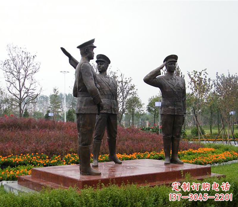 郴州铜雕警察铜雕
