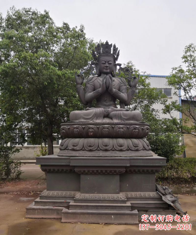 郴州铜雕密宗佛寺庙佛像雕塑