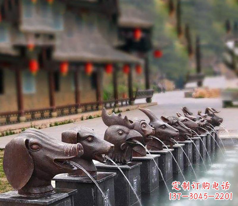 郴州铜雕喷泉