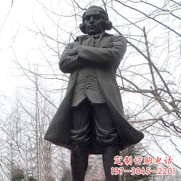 郴州瓦特公园铜雕塑像