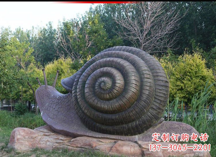 郴州蜗牛铜雕222