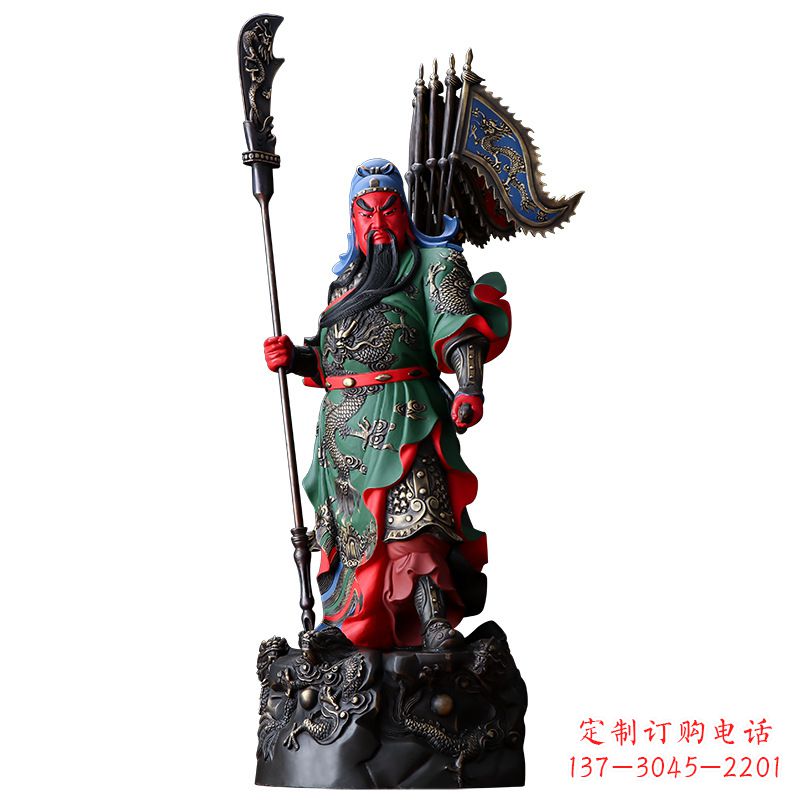 郴州武财神关二爷雕塑
