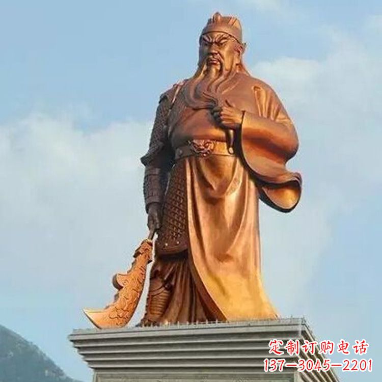 郴州武圣关公雕像