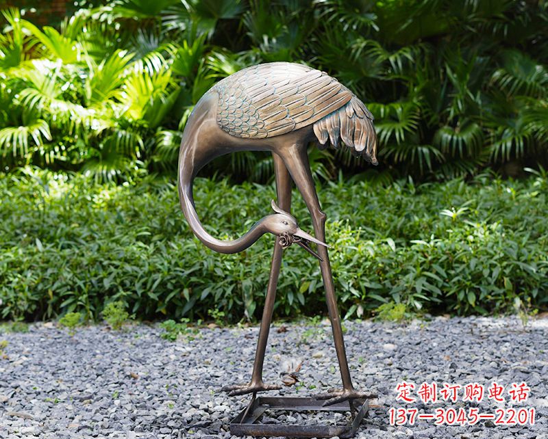 郴州仙鹤雕塑喷泉