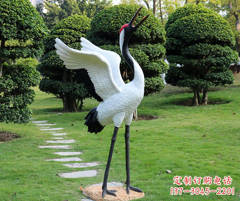 郴州仙鹤金属雕塑