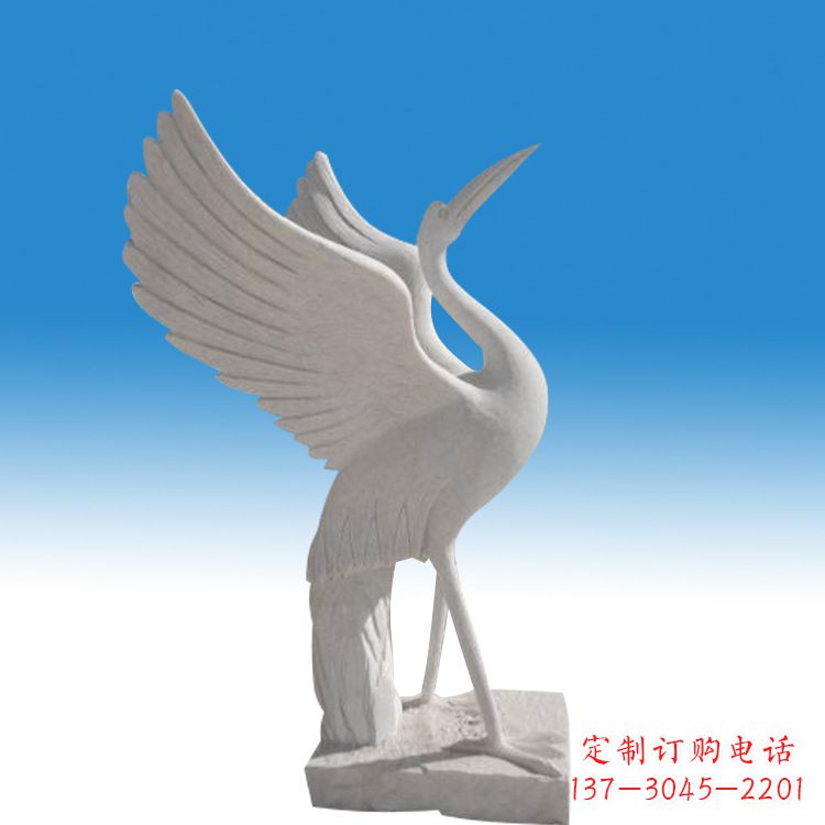 郴州仙鹤砂岩雕塑