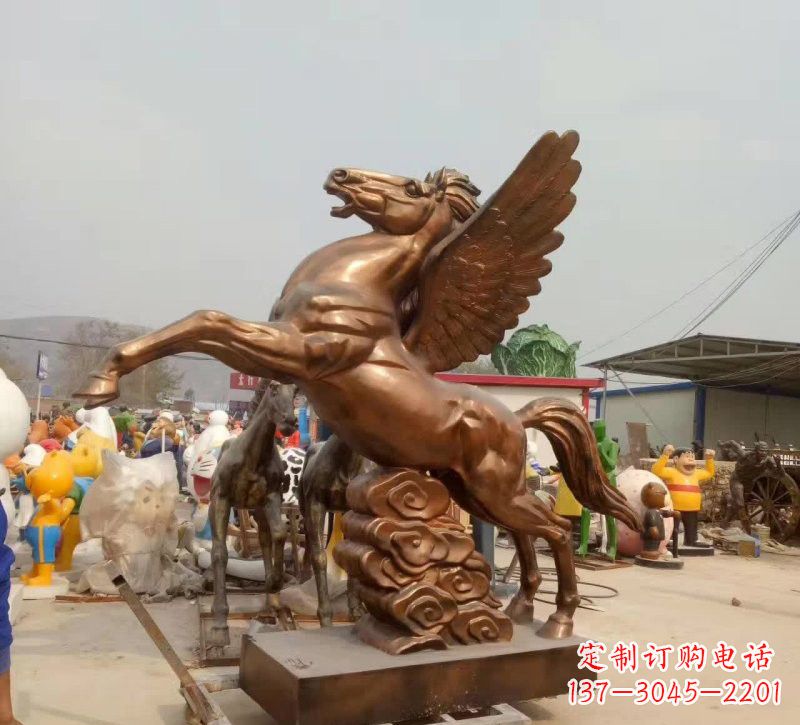 郴州祥云飞马铜雕