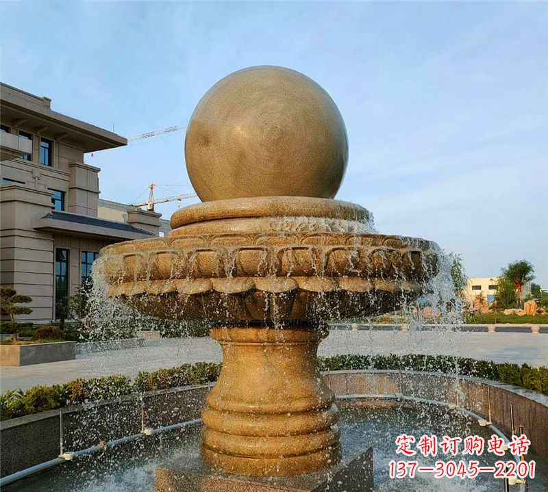 郴州小区石喷泉雕塑
