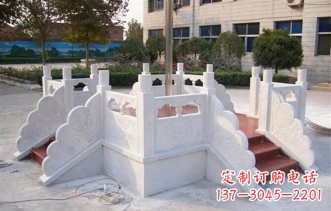 郴州校园汉白玉升旗台