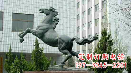郴州校园龙马精神铜雕