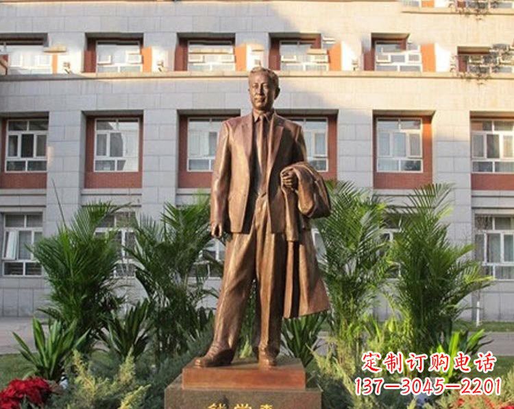 郴州校园钱学森铜雕