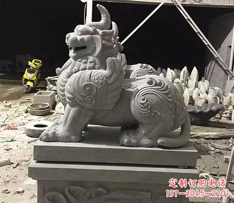 郴州獬豸法院门口石雕