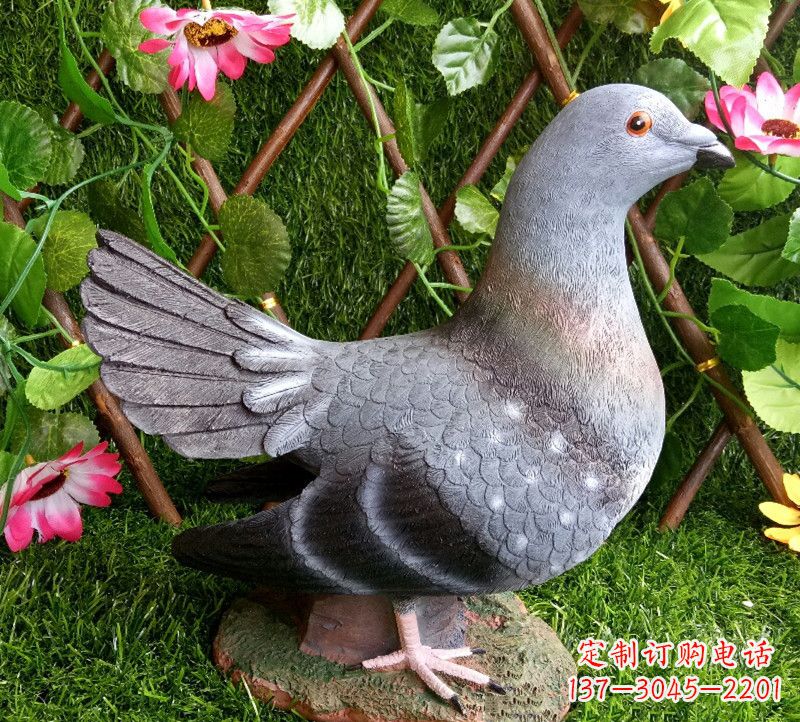 郴州学生和平鸽雕塑
