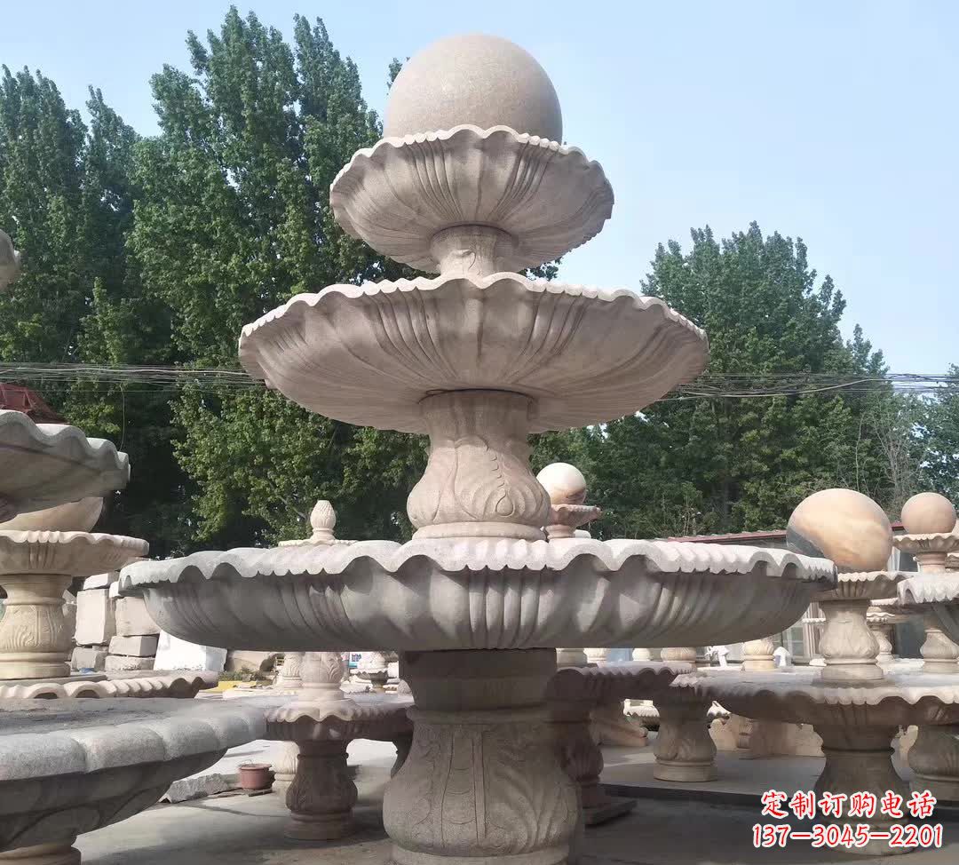 郴州音乐风水球石雕