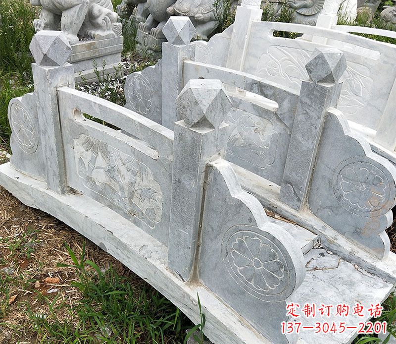 郴州园林仿古石拱桥景观石雕 (2)