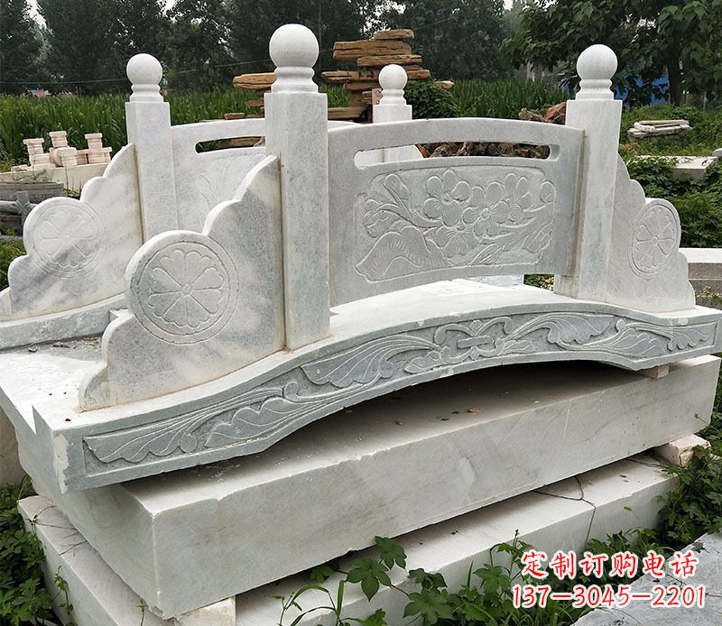 郴州园林仿古石拱桥景观石雕