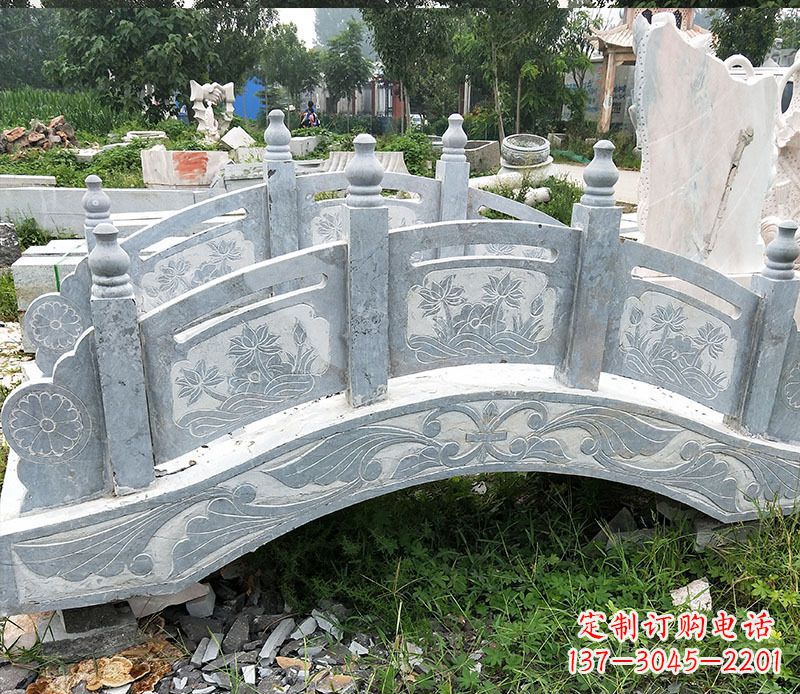 郴州园林仿古石拱桥景观石雕 (3)