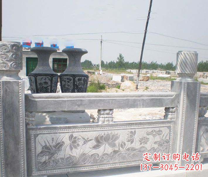 郴州园林仿古石栏板景观石雕 (3)