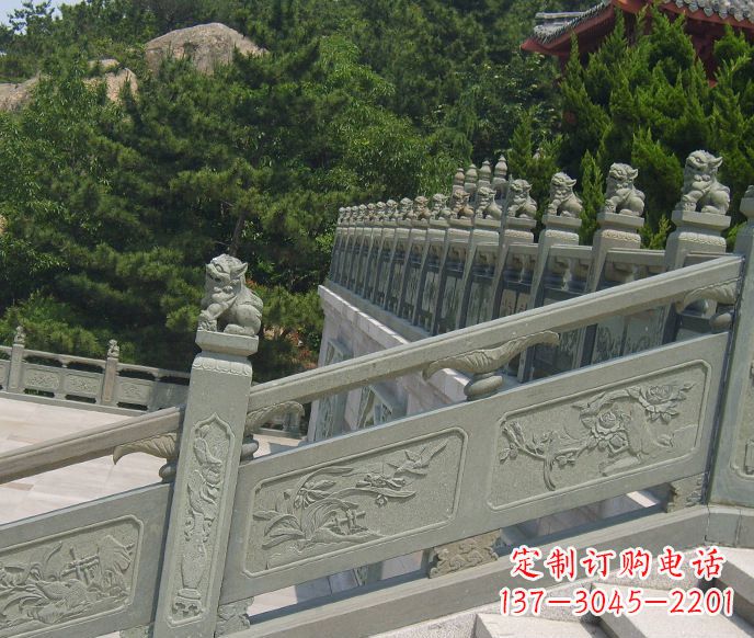 郴州园林仿古石栏板景观石雕 (4)