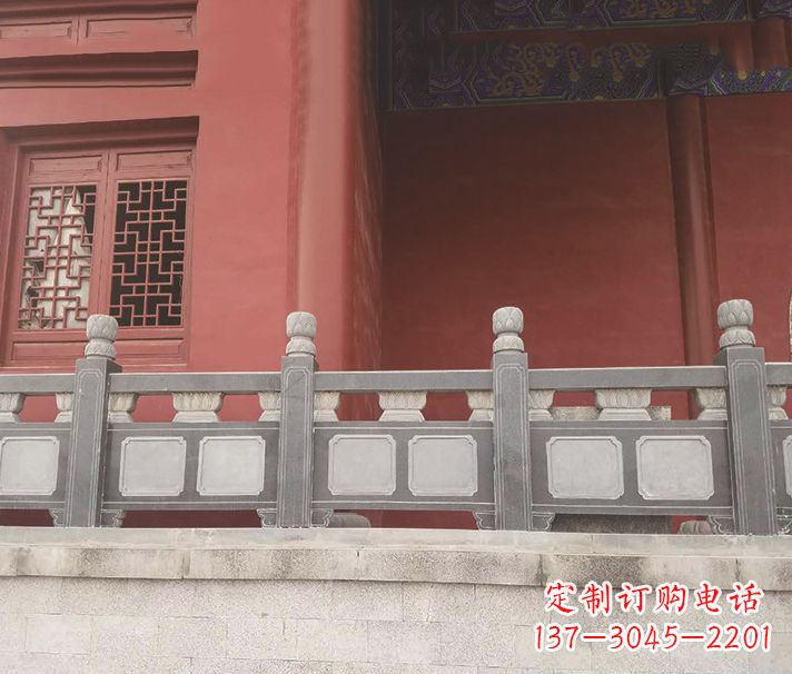 郴州园林仿古石栏板景观石雕 (8)