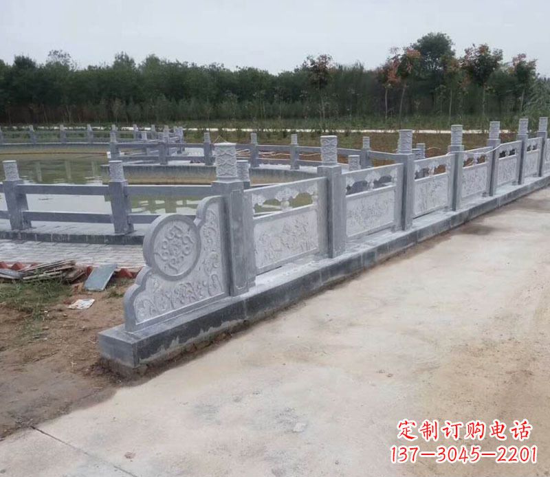郴州园林仿古石栏板景观石雕 (11)