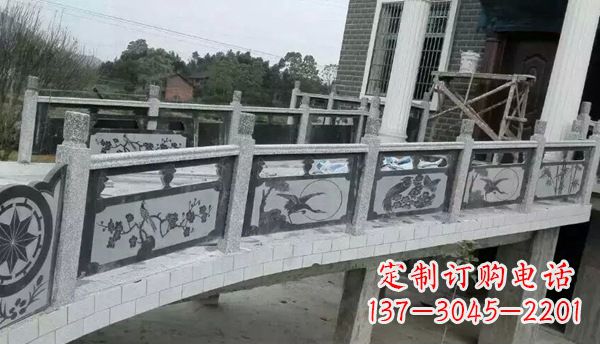 郴州园林仿古石栏板景观石雕 (10)