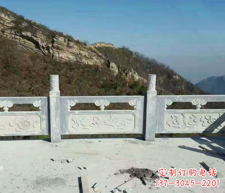 郴州园林仿古石栏板景观石雕_2 (3)