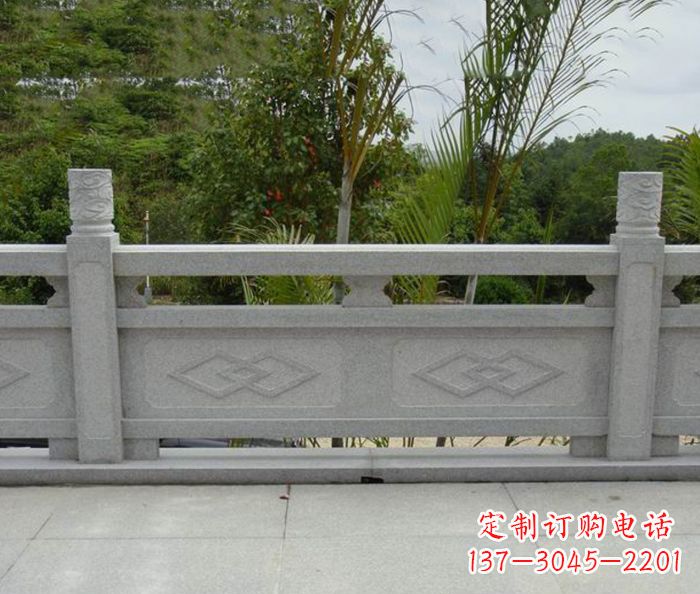 郴州园林景观大理石栏板雕塑 (3)