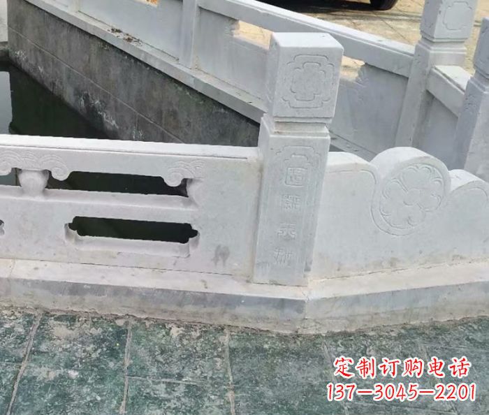 郴州园林景观大理石栏板雕塑 (7)