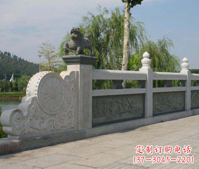 郴州园林景观大理石栏板雕塑