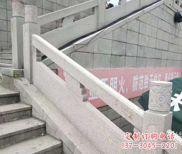 郴州园林景观大理石桥栏板石雕_1 (2)