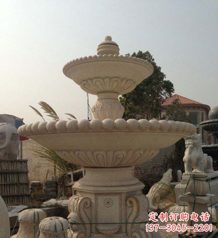 郴州园林景观大型喷泉石雕