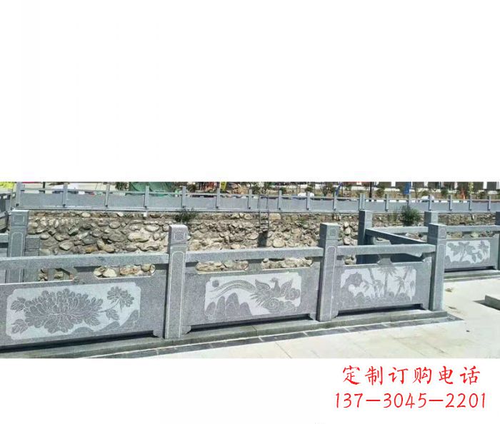 郴州园林景观仿古石雕栏板 (5)