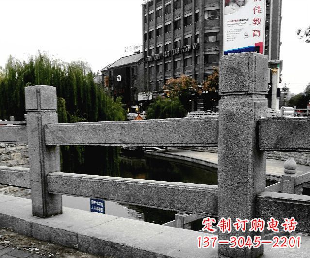 郴州园林景观仿古石雕栏板 (9)