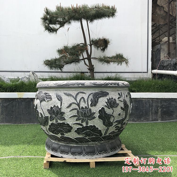 郴州园林石雕水缸