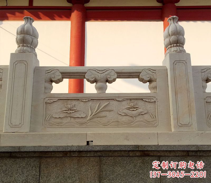 郴州园林石浮雕栏板景观石雕 (2)