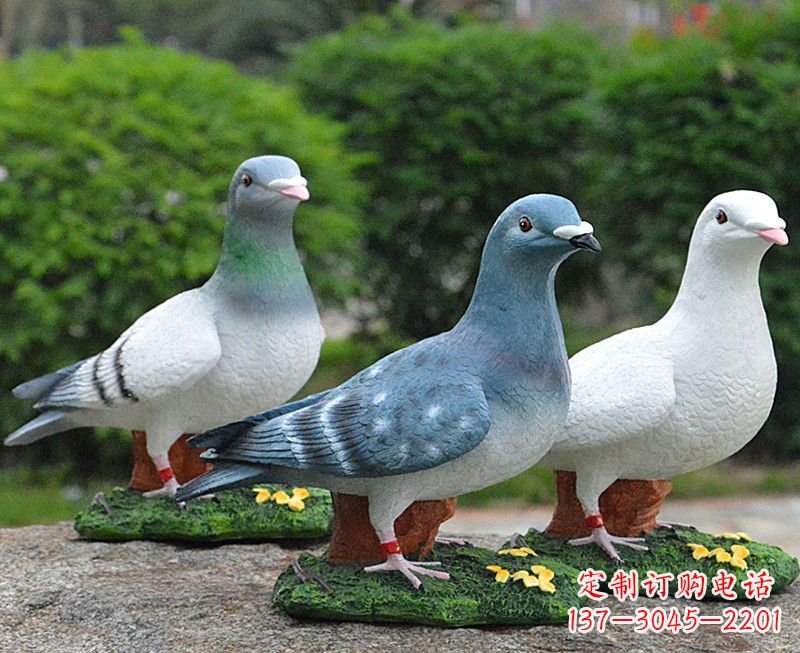 郴州长春和平鸽雕塑