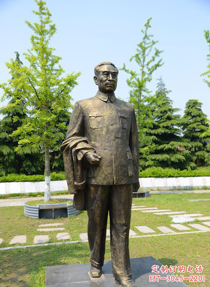 郴州周总理伟人铜雕