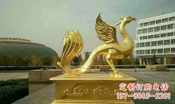 郴州朱雀铜雕