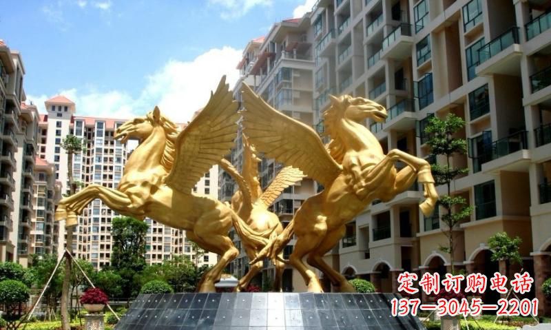 郴州铸铜飞马雕塑