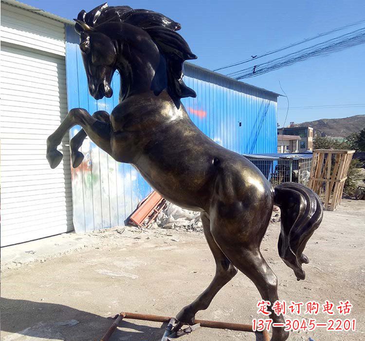 郴州铸铜立马