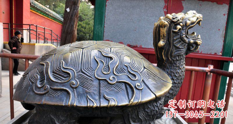 郴州铸铜龙龟神兽铜雕