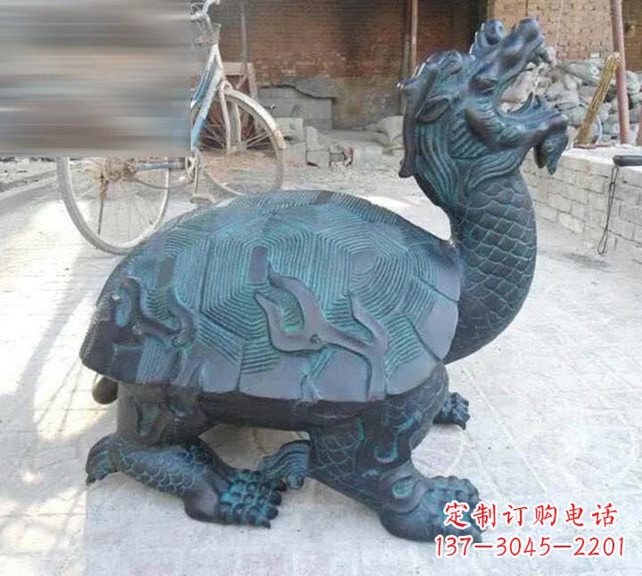 郴州铸铜龙龟雕塑222