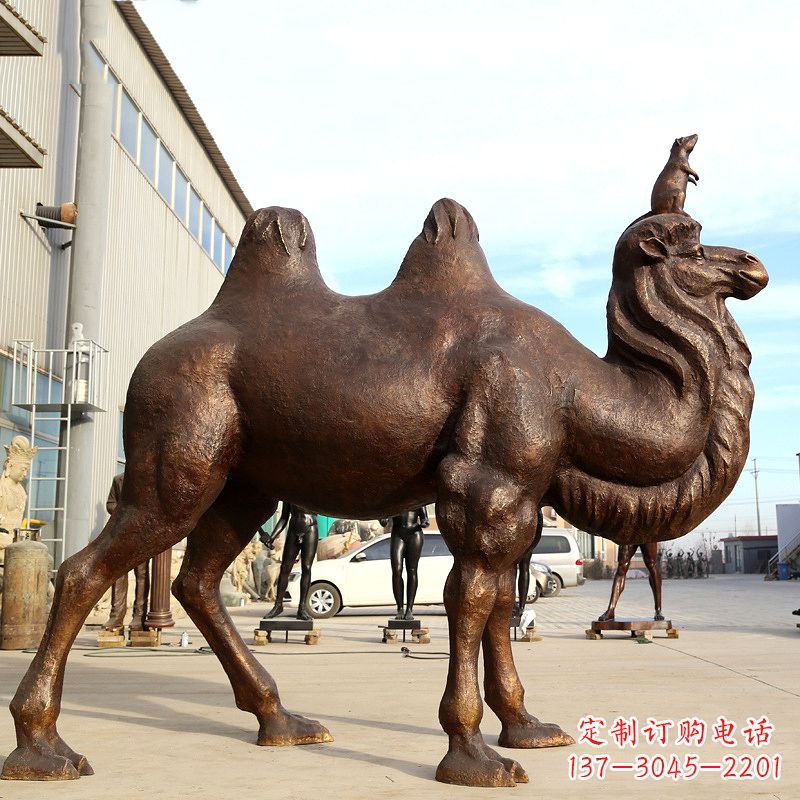 郴州铸铜骆驼雕塑