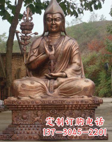 郴州紫铜佛像雕塑